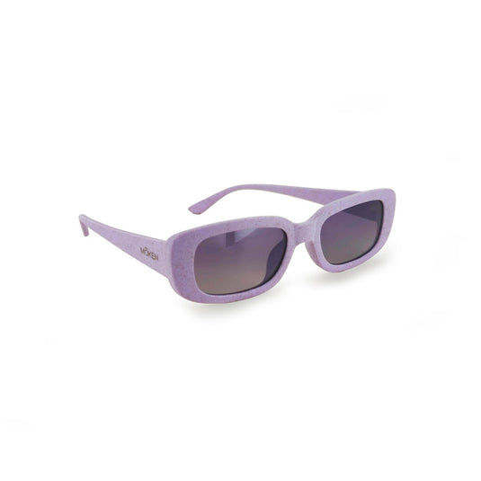 Moken Unisex Keala Sunglasses Violet/Grey MKNJ03-PUR-GPUR