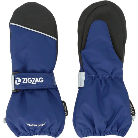 Zig Zag Kids' Shildon Mittens (2-6 Years) Estate Blue Z143033-2037