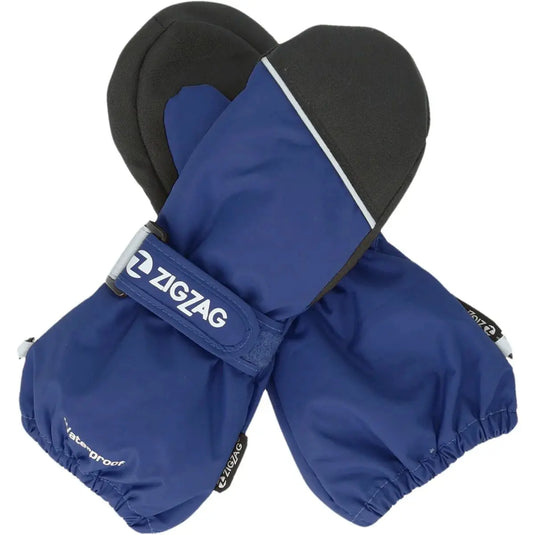 Zig Zag Kids' Shildon Mittens (2-6 Years) Estate Blue Z143033-2037