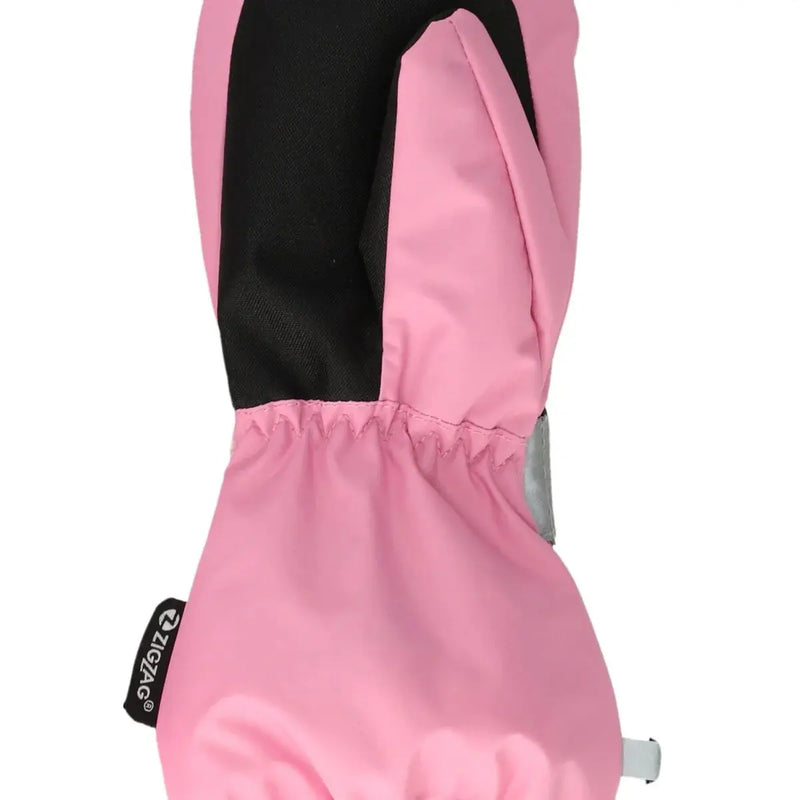 Load image into Gallery viewer, Zig Zag Kids' Shildon Mittens (2-6 Years) Begonia Pink Z143033-4391
