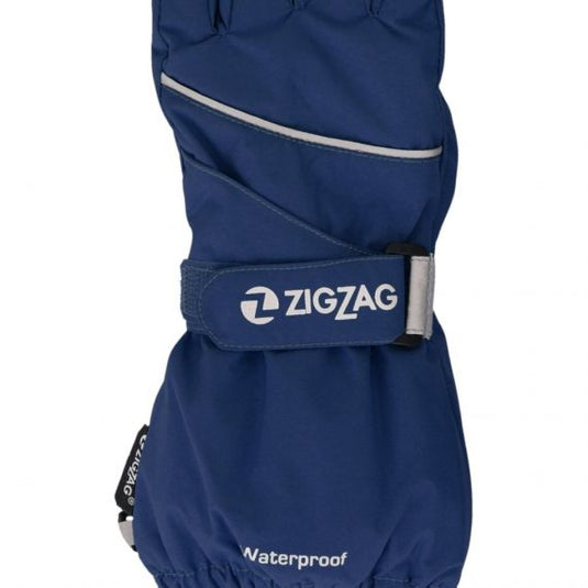 Zig Zag Kids' Kempston Snow Gloves (4-14 Years) Estate Blue Z143067-2037