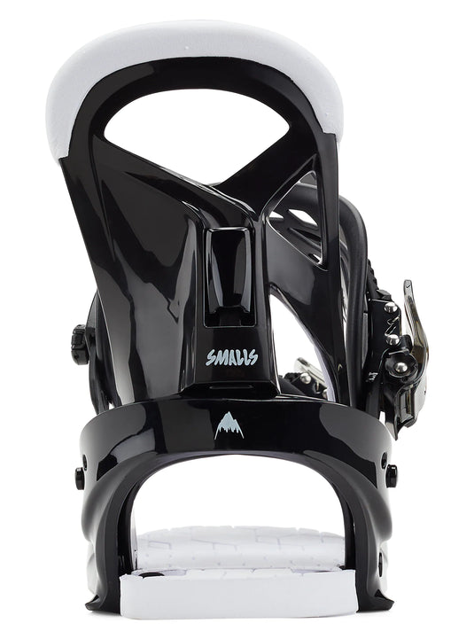 Burton Kids' Smalls Re:Flex Snowboard Bindings Black 10575105001