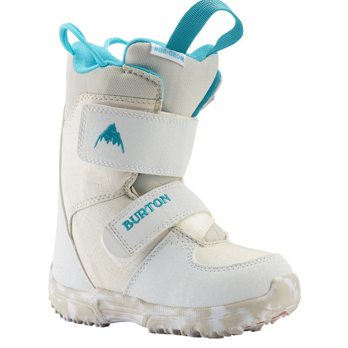 Burton Kids' Mini Grom Snowboard Boots White 10645103100