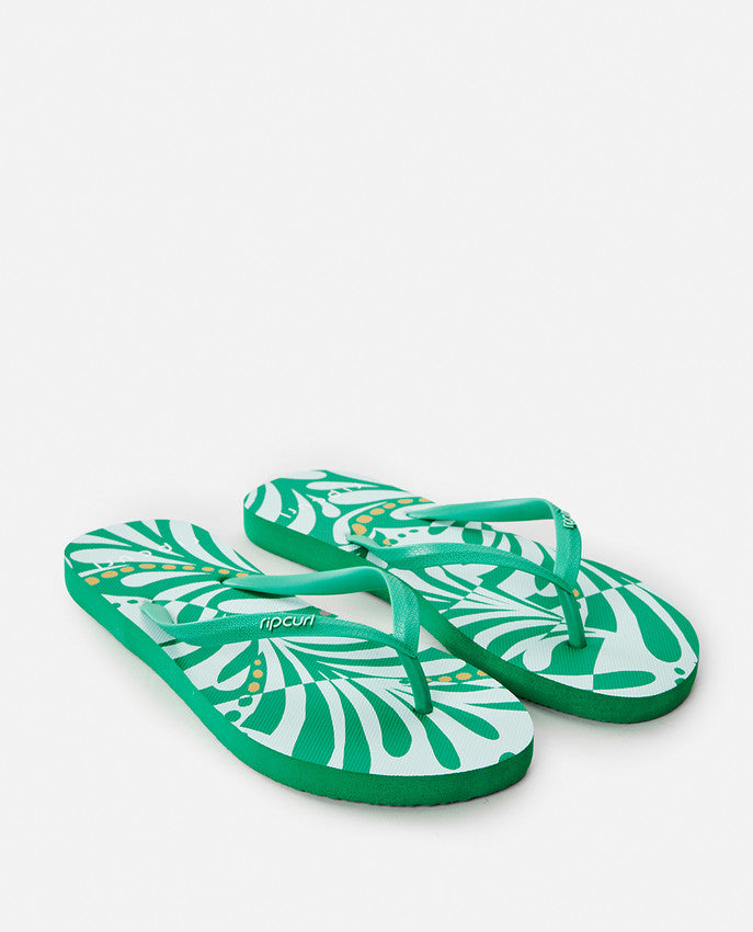 Load image into Gallery viewer, Rip Curl Afterglow Surf  Flip Flops Green 160WOT-0060
