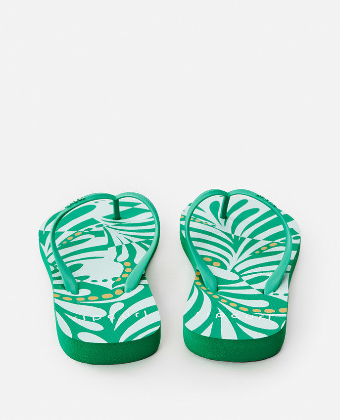 Load image into Gallery viewer, Rip Curl Afterglow Surf  Flip Flops Green 160WOT-0060
