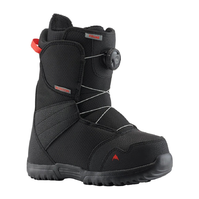 Burton Kids' Zipline BOA Snowboard Boots Black 13191104001