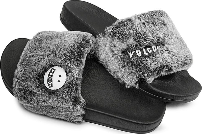 Load image into Gallery viewer, Volcom Lived In Lounge Slides Heather Grey W0811903_HGR
