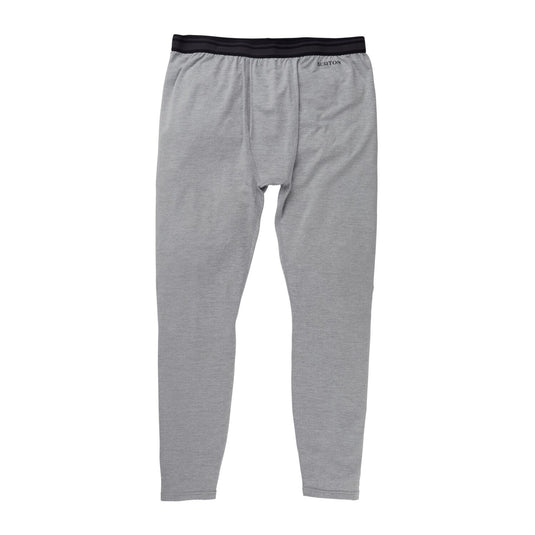 Burton Men's Lightweight X Base Layer Pants Gray Heather 22179100-020