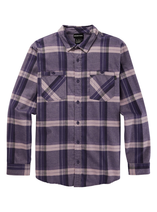 Burton Favorite Flannel Shirt Elderberry Sparse Plaid 23402100963