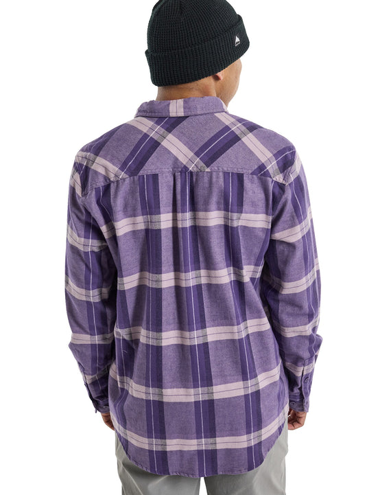 Burton Favorite Flannel Shirt Elderberry Sparse Plaid 23402100963