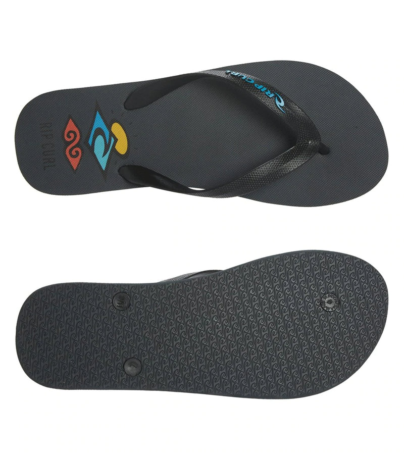 Load image into Gallery viewer, Rip Curl Icons Flip Flops Grey TCTC81-0080
