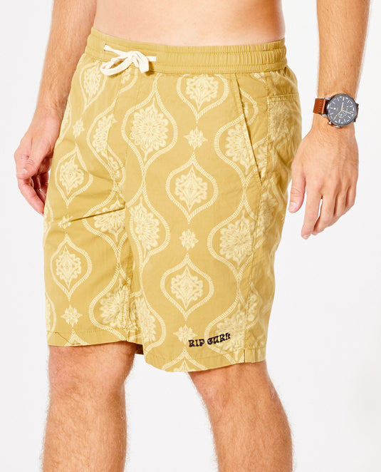 Rip Curl Salt Water Culture Volley Vintage Yellow CWAOG9-8872