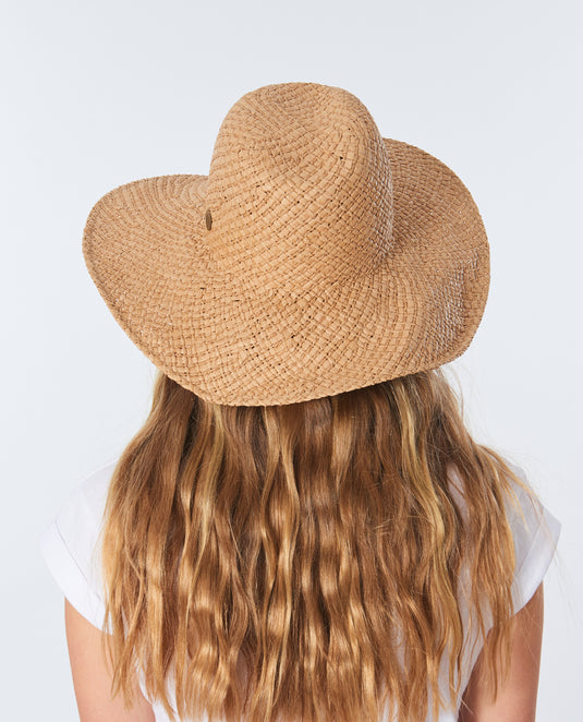 Rip Curl Sandy Mid Brim Boho Hat Natural GHAGO1-0031