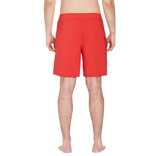 Volcom Lido Solid Mod 18" Boardshorts Ribbon Red A0812122_RNR