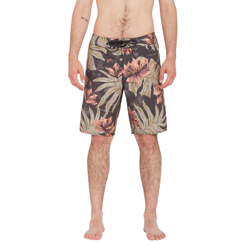 Load image into Gallery viewer, Volcom Polydactal Mod-Tech 20&quot; Boardshort Rinsed Black A0812315_RIB
