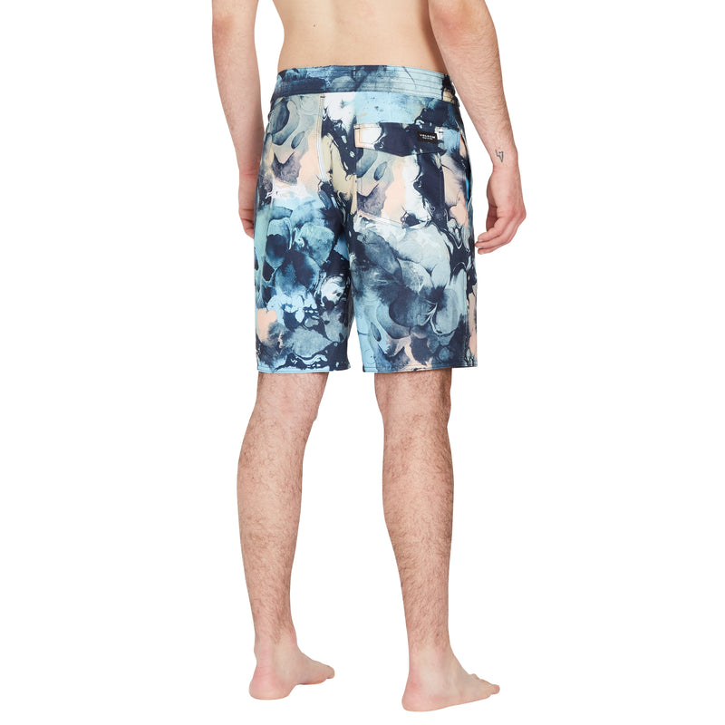 Load image into Gallery viewer, Volcom Skully Wash Stoney 19&quot; Boardshort Navy A0812316_NVY
