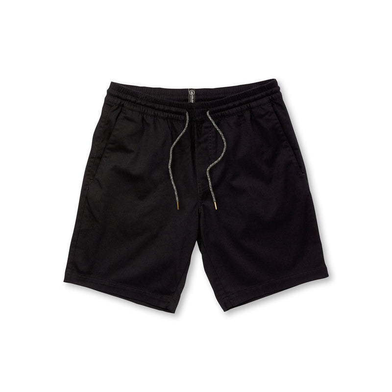 Load image into Gallery viewer, Volcom Frickin Elasticated Waist 19&quot; Short Black A1012304_BLK

