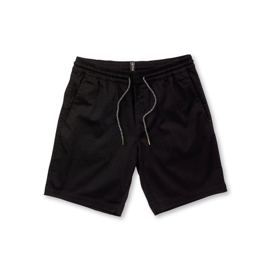 Volcom Frickin Elasticated Waist 19" Short Black A1012304_BLK