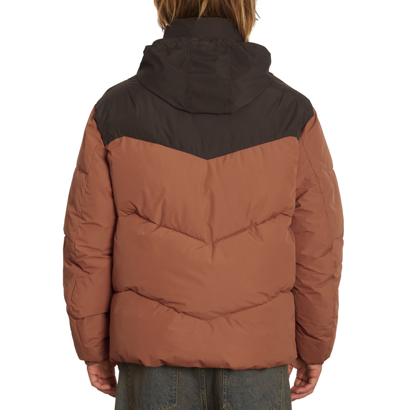 Load image into Gallery viewer, Volcom Goldsmooth Jacket Mocha A1732104_MOC
