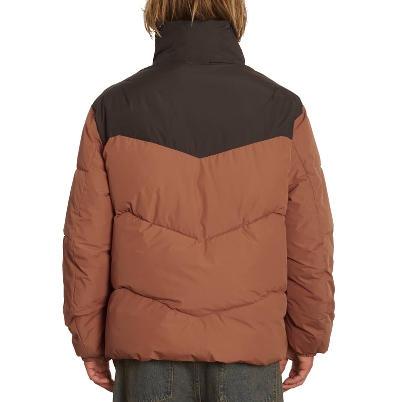 Load image into Gallery viewer, Volcom Goldsmooth Jacket Mocha A1732104_MOC
