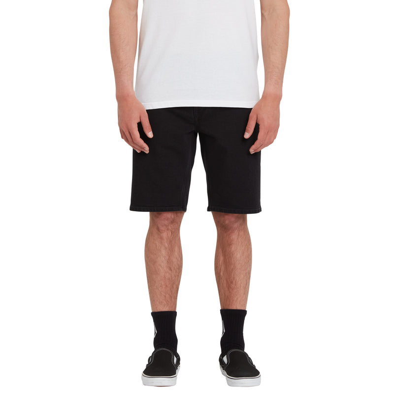 Load image into Gallery viewer, Volcom Solver Denim Short Black Out A2011701_BKO

