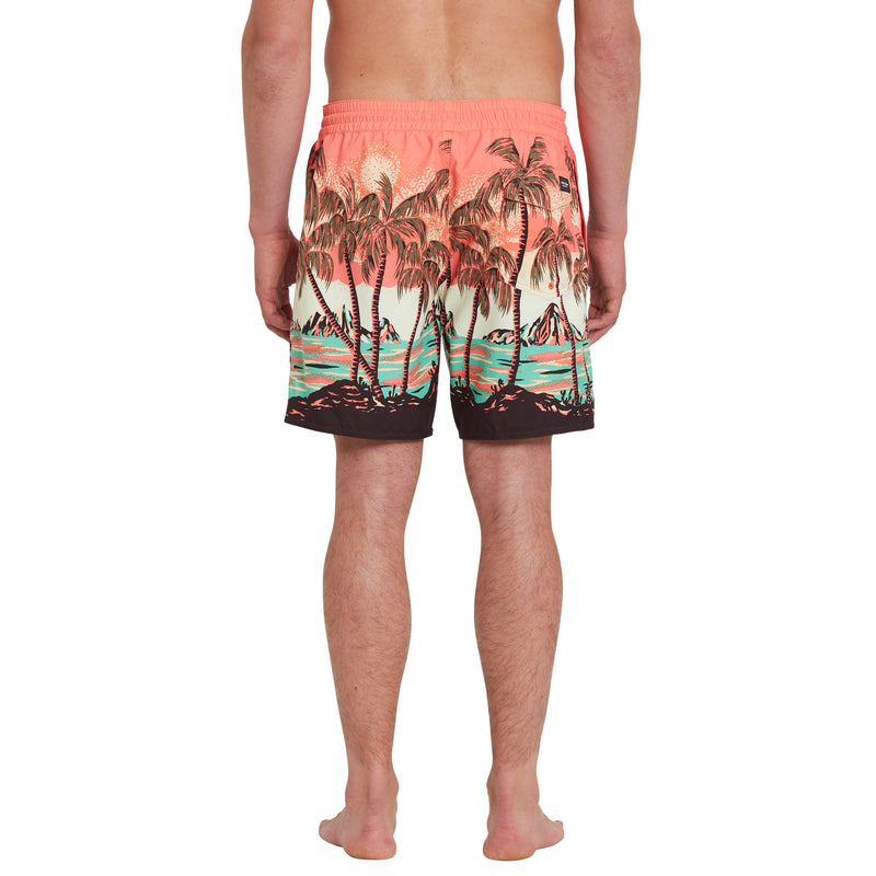 Load image into Gallery viewer, Volcom Novelty Trunk 17&quot; Boardshort Living Coral A2512201_LVC
