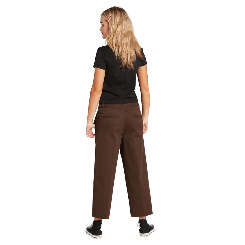 Load image into Gallery viewer, Volcom Whawhat Chino Pant Dark Brown B1112100_DBR

