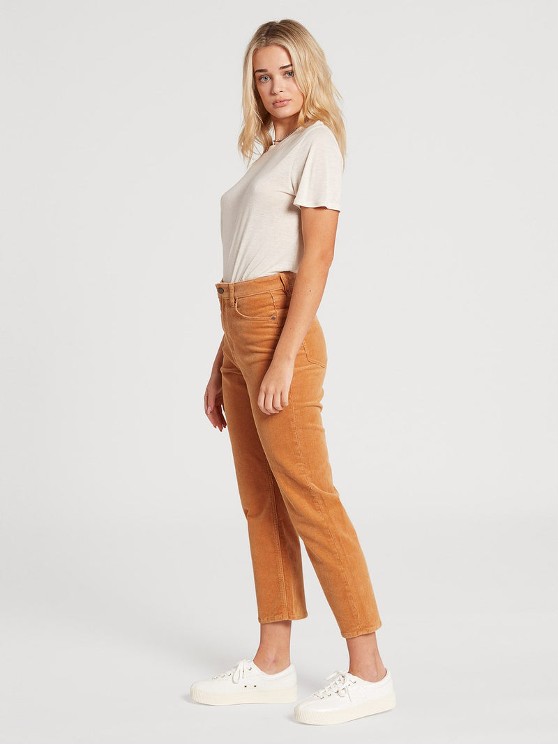Load image into Gallery viewer, Volcom Stoned Straight Jean Camel B1932003_CML
