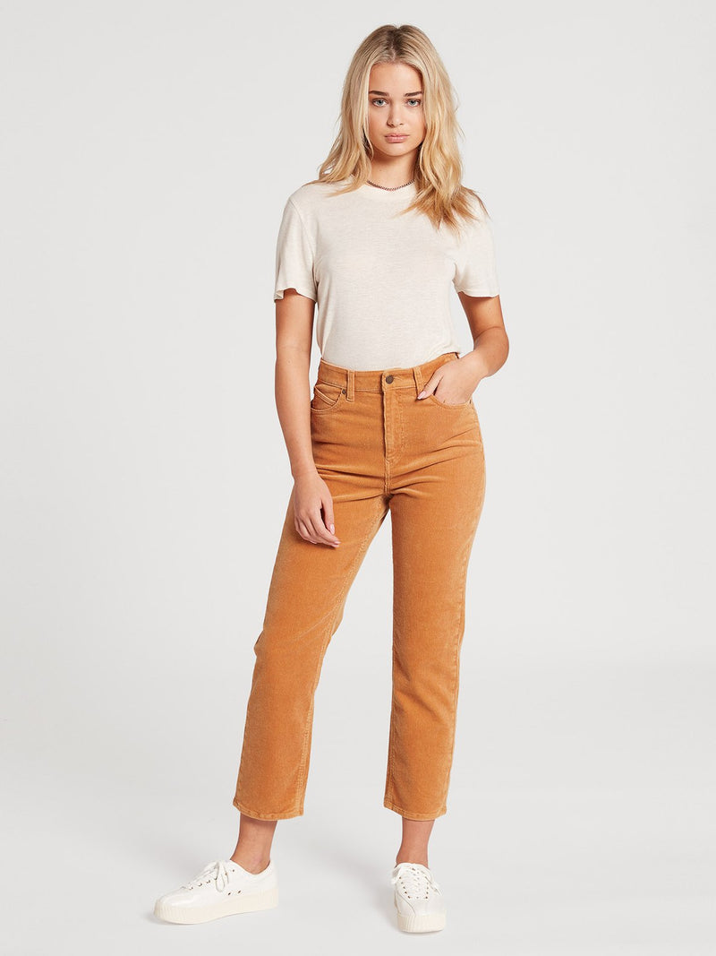 Load image into Gallery viewer, Volcom Stoned Straight Jean Camel B1932003_CML
