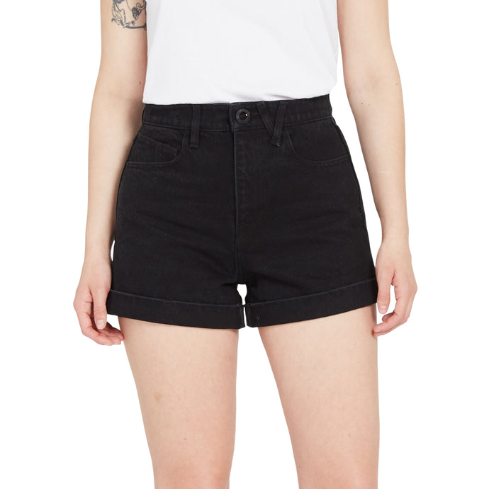 Volcom Weellow Denim Short Black B2012300_BLK