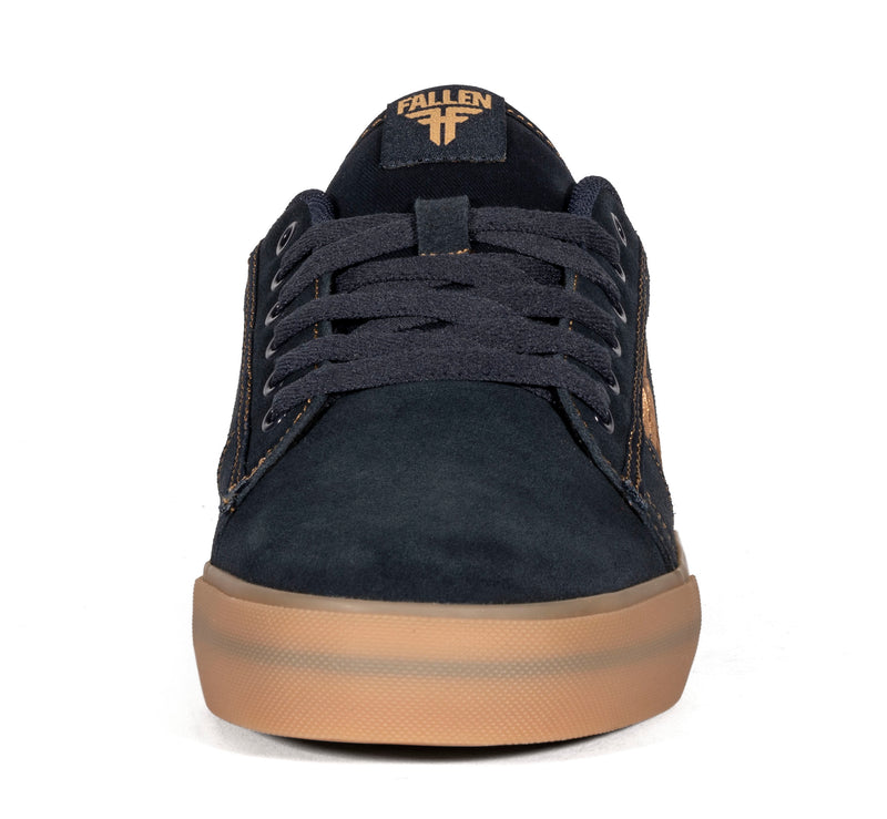Load image into Gallery viewer, Fallen Bomber Shoes Navy/DK Gum FMN1ZA32
