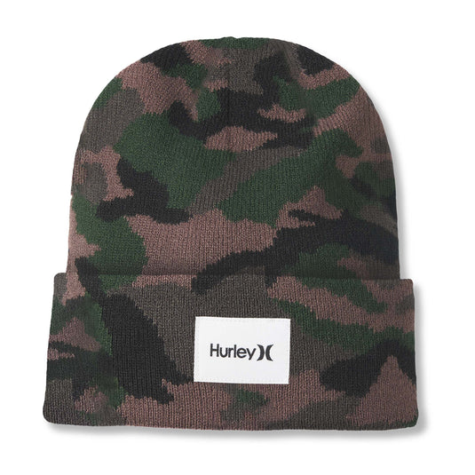 Hurley Seaward Beanie Camo Green CW5675-386