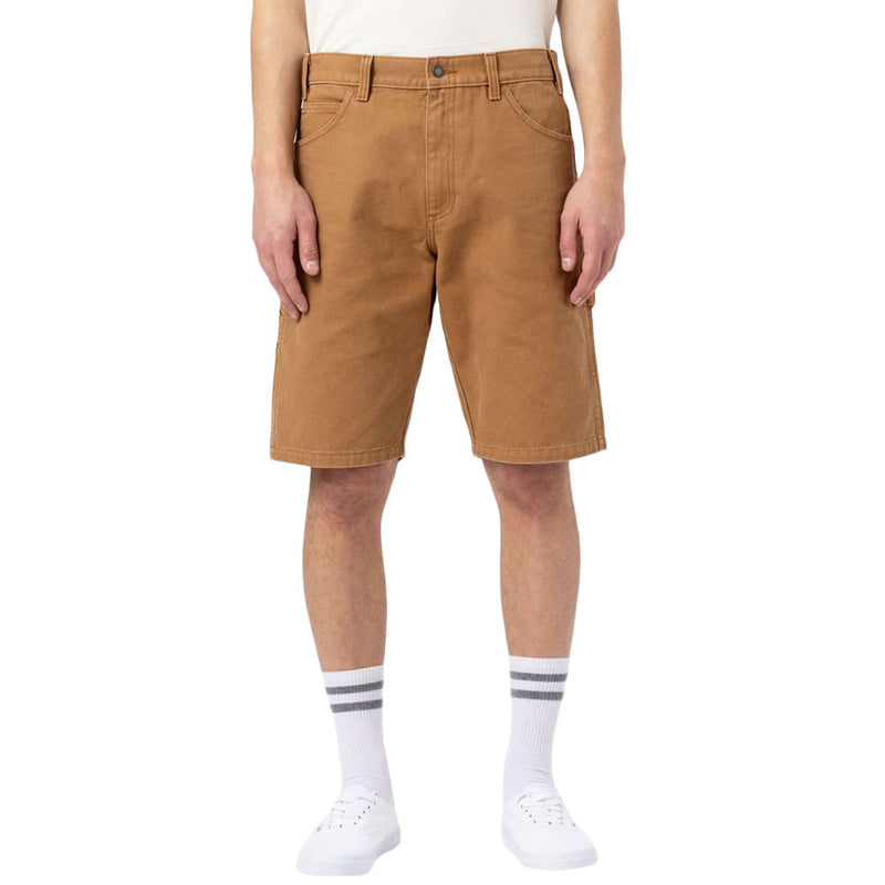 Load image into Gallery viewer, Dickies Men&#39;s Duck Canvas Shorts Rec Stone Washed Brown Duck DK0A4XNGC411
