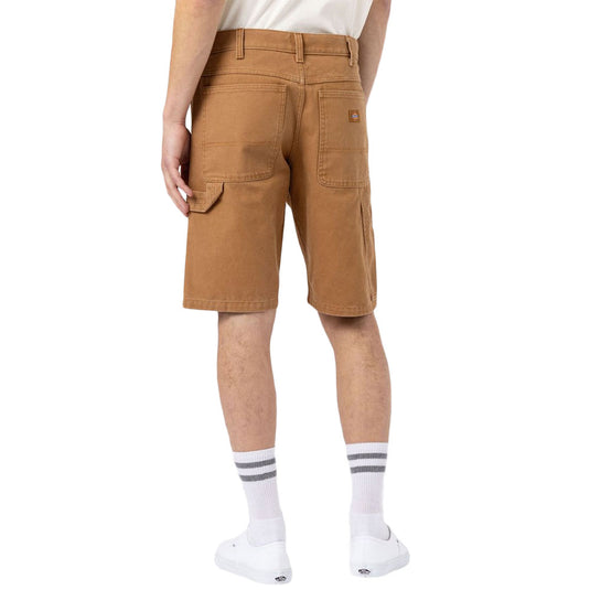 Dickies Men's Duck Canvas Shorts Rec Stone Washed Brown Duck DK0A4XNGC411