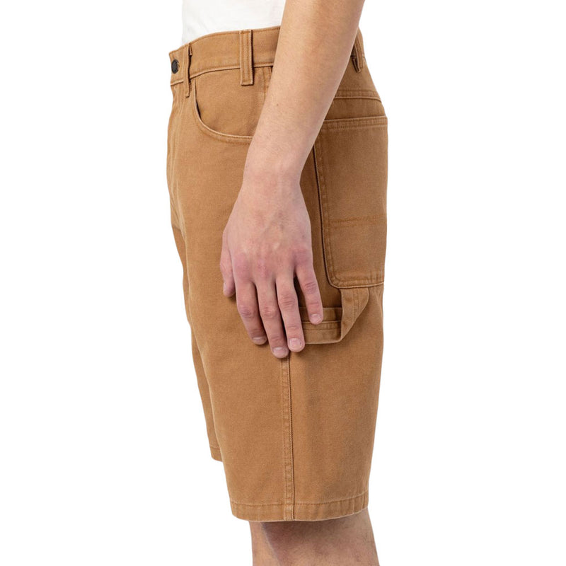 Load image into Gallery viewer, Dickies Men&#39;s Duck Canvas Shorts Rec Stone Washed Brown Duck DK0A4XNGC411
