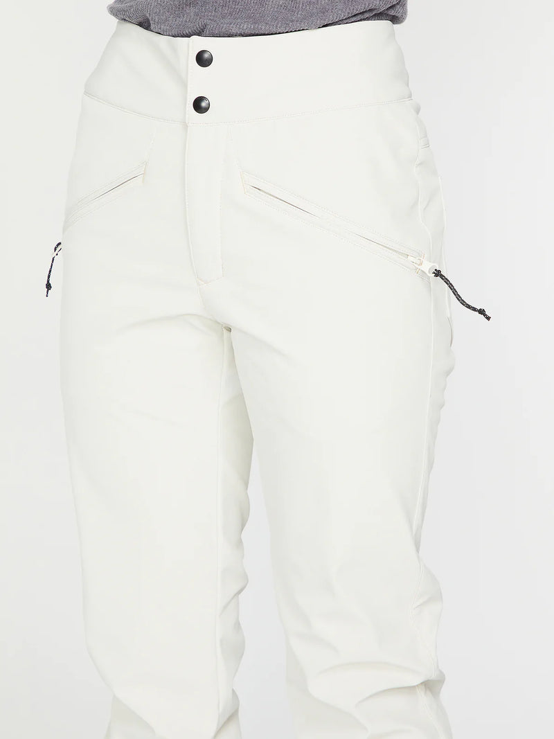 Load image into Gallery viewer, Volcom Battle Stretch High Rise Pant Off White H1352304-OFW
