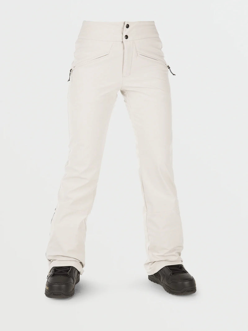 Load image into Gallery viewer, Volcom Battle Stretch High Rise Pant Off White H1352304-OFW
