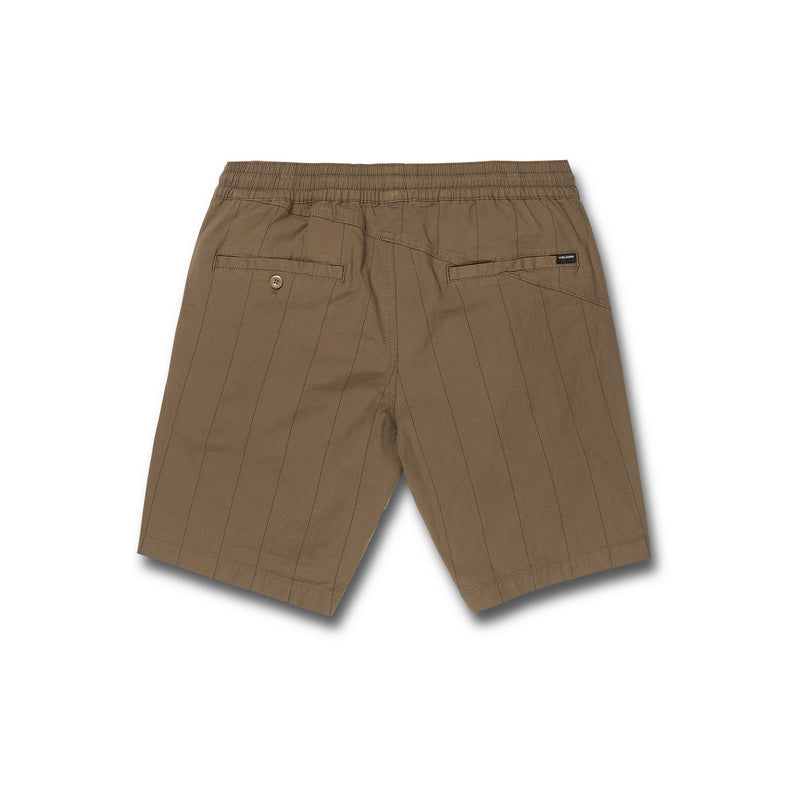 Load image into Gallery viewer, Volcom Frickin Mix Elasticated Waist Short 19&quot; Dark Earth A1012200_DKE
