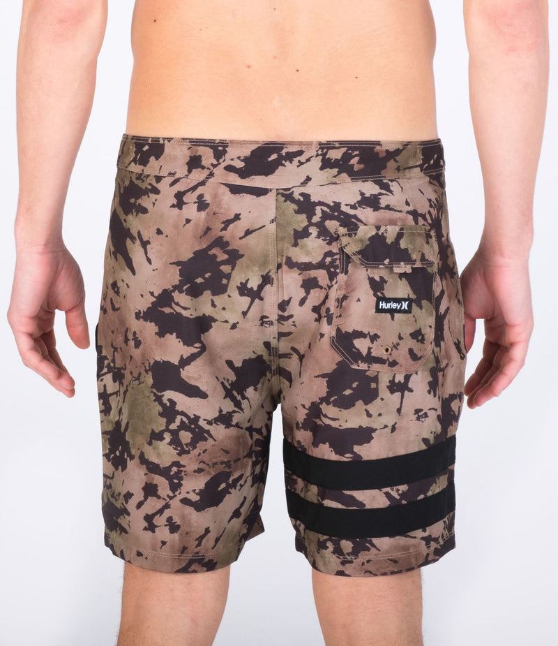 Load image into Gallery viewer, Hurley Block Party 18&quot; Boardshort Brown MBS0011020-H208
