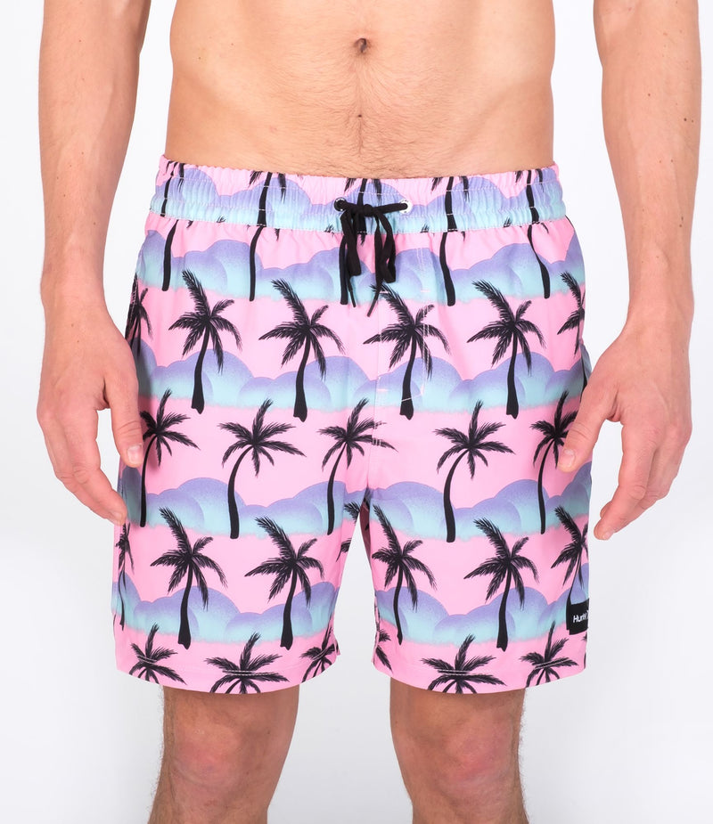Load image into Gallery viewer, Hurley Cannonball Volley 17&quot; Swim Shorts Pink MBS0011030-H616
