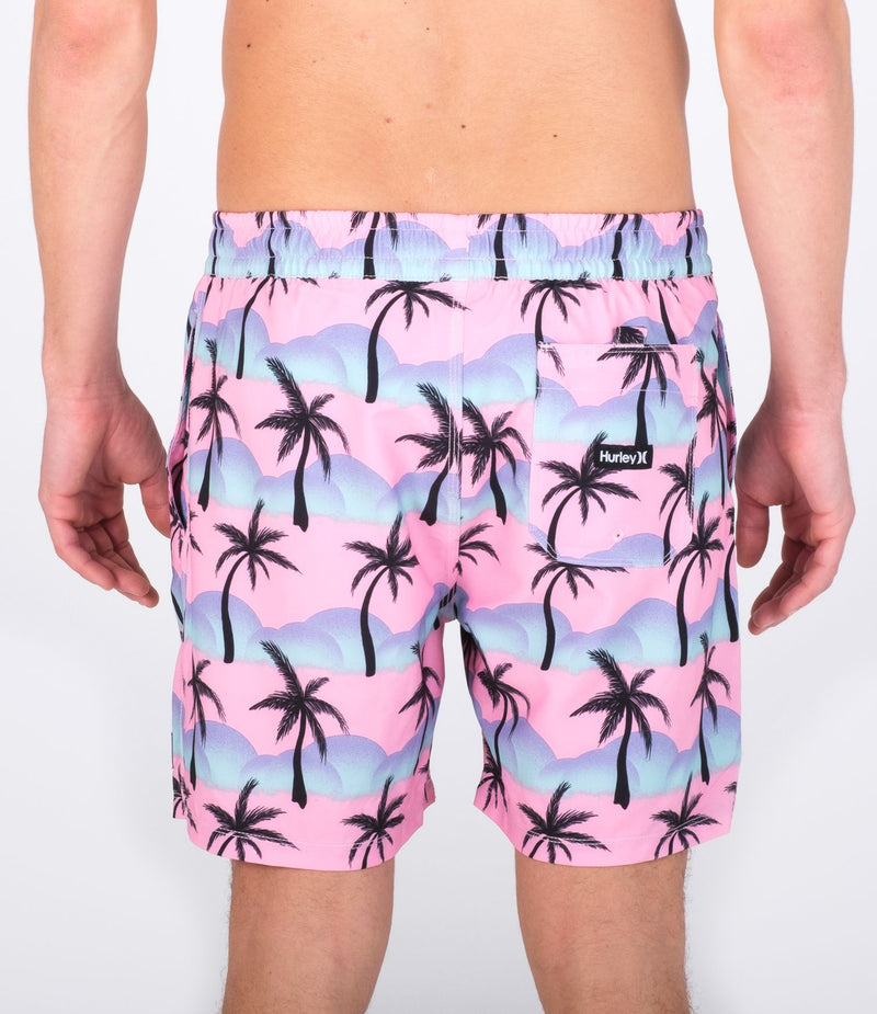 Load image into Gallery viewer, Hurley Cannonball Volley 17&quot; Swim Shorts Pink MBS0011030-H616
