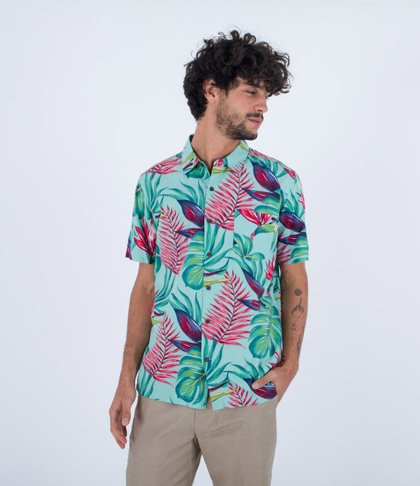 Hurley Rincon SS Shirt Tropical Mist MVS0005160-H363