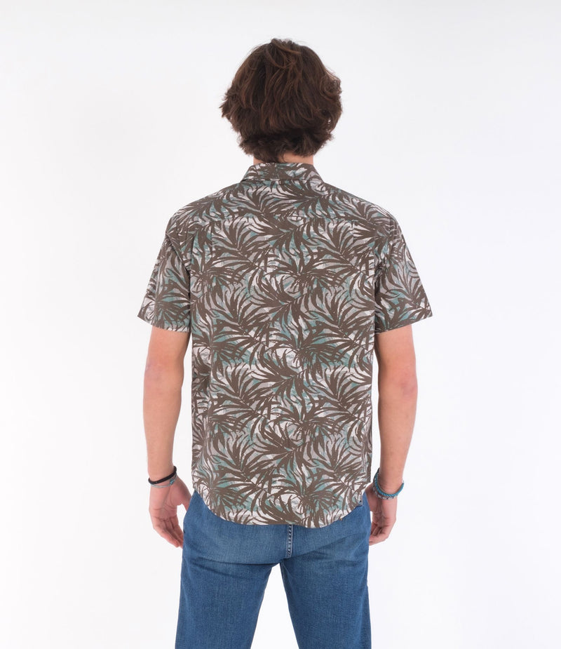 Load image into Gallery viewer, Hurley Organic Wedge Short Sleeve Shirt Olive MVS0005170-H201
