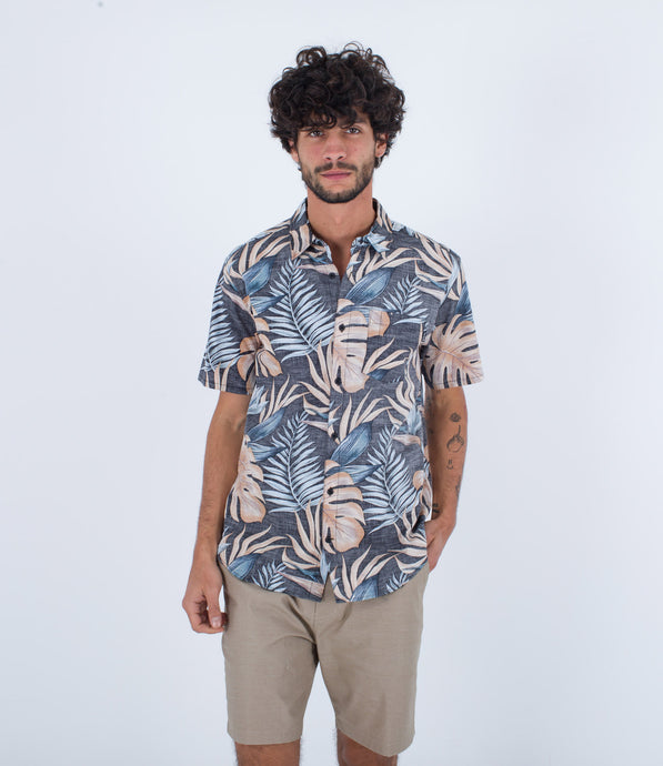 Hurley One And Only Lido Stretch SS Shirt Black MVS0005570-H010