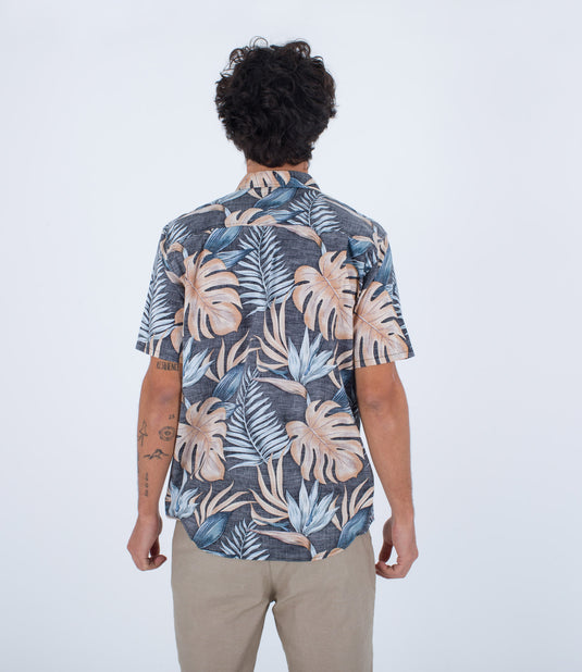 Hurley One And Only Lido Stretch SS Shirt Black MVS0005570-H010