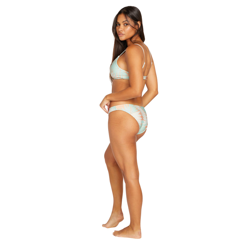 Load image into Gallery viewer, Volcom Palm Shell Hipster Bikini Bottom Melon O2212308_MEL
