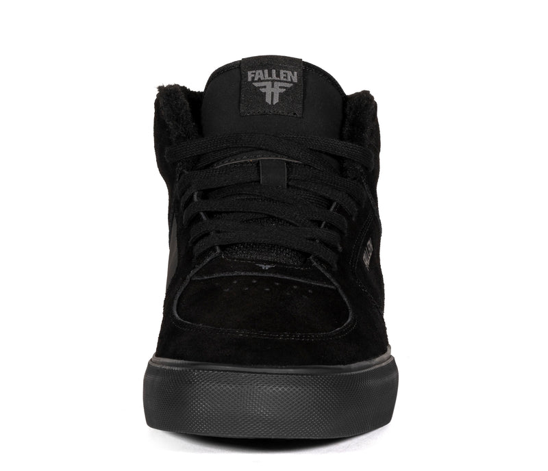 Load image into Gallery viewer, Fallen Tremont High Shoes Black/Black Fur FMN1ZA27

