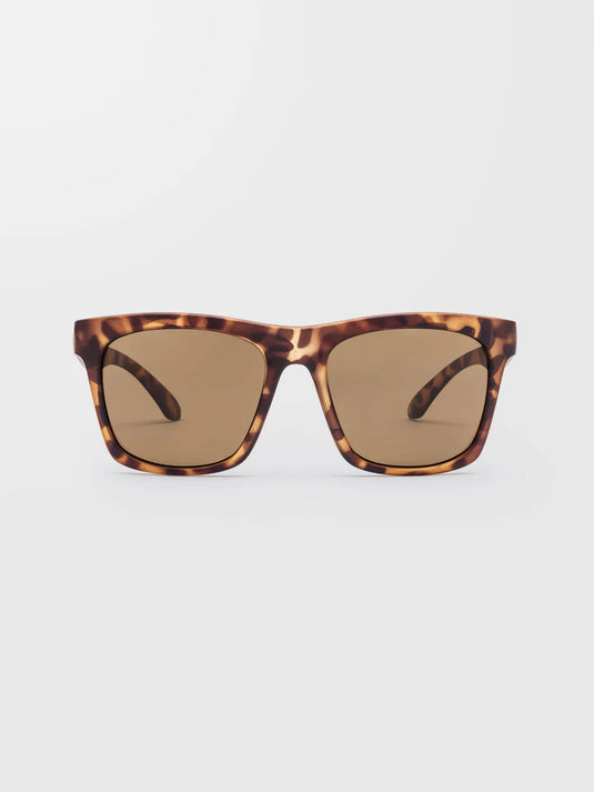 Volcom Jewel Matte Tort Sunglasses Bronze VE02502503_0000