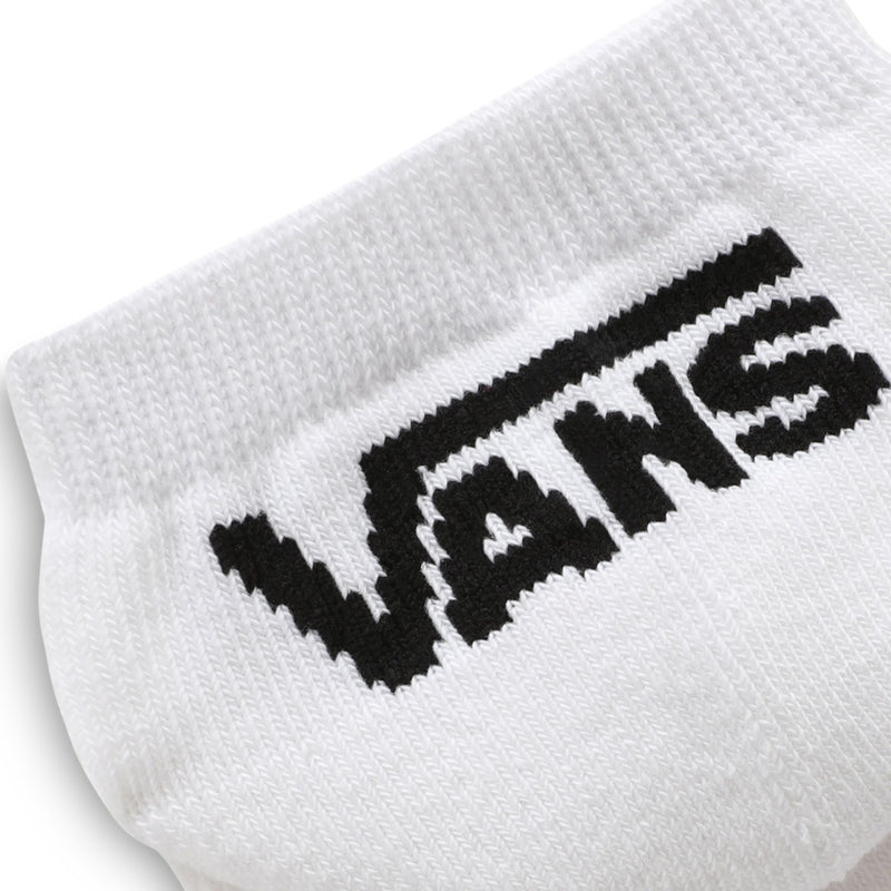 Load image into Gallery viewer, Vans Classic Low Socks (3 Pairs) White VN000XS0WHT
