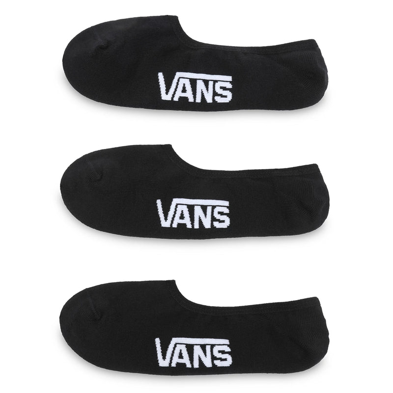 Load image into Gallery viewer, Vans Classic Super No Show Socks (3 Pairs) Black VN000XS9BLK
